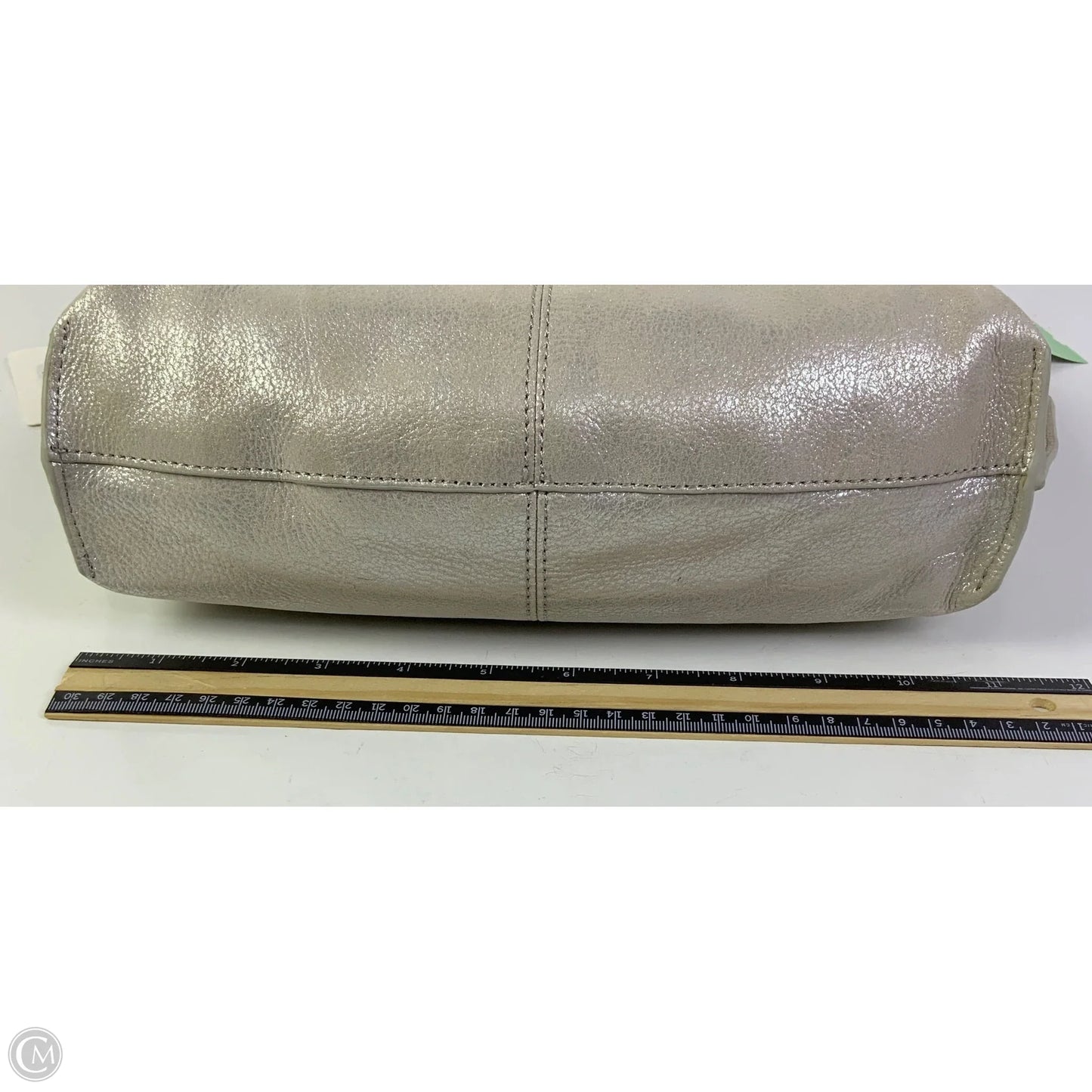 Handbag Leather By Hobo Intl, Size: Medium