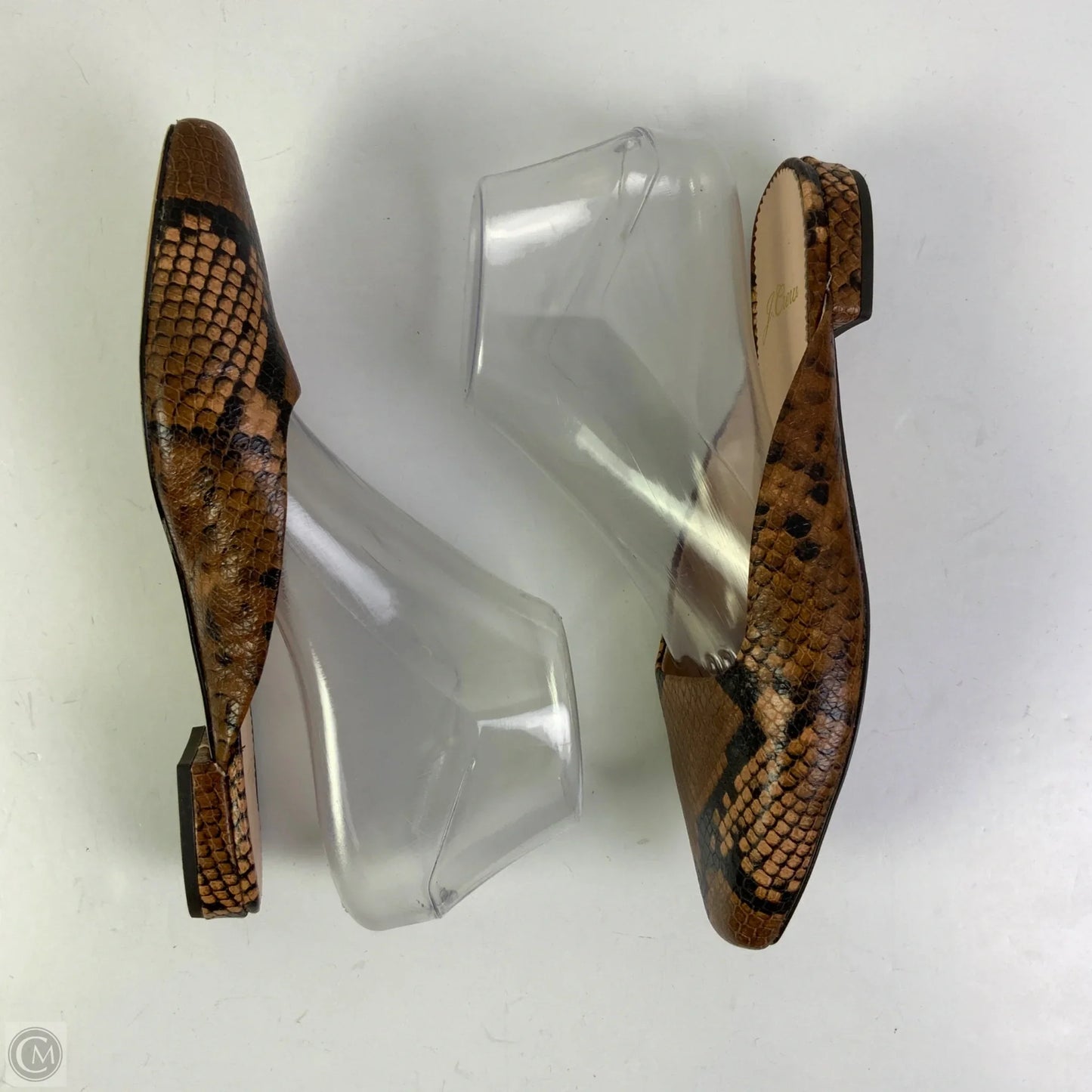 Shoes Flats By J. Crew In Snakeskin Print, Size: 6