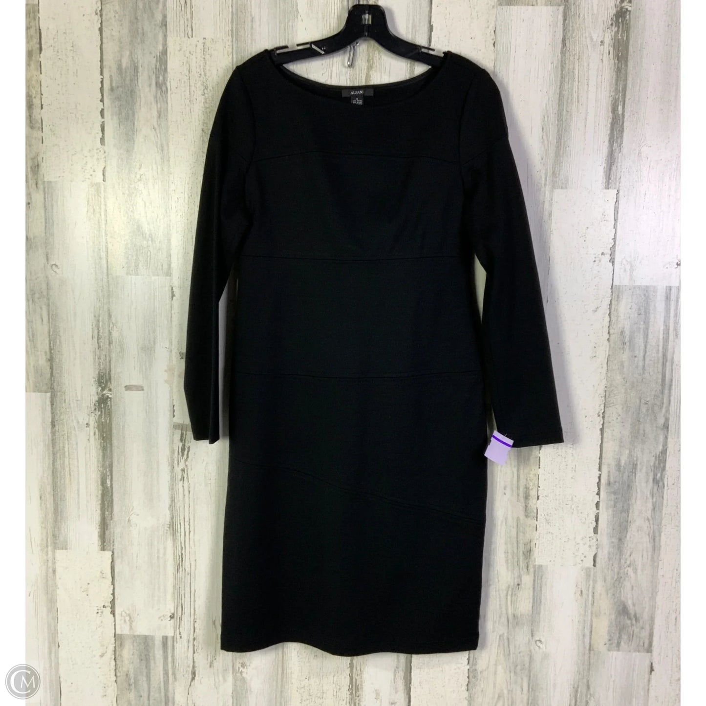Dress Work By Alfani In Black, Size: S
