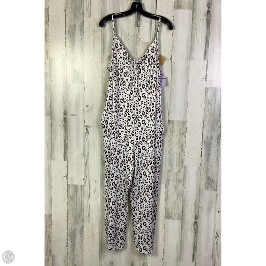 Jumpsuit By Shein In Animal Print, Size: 1x