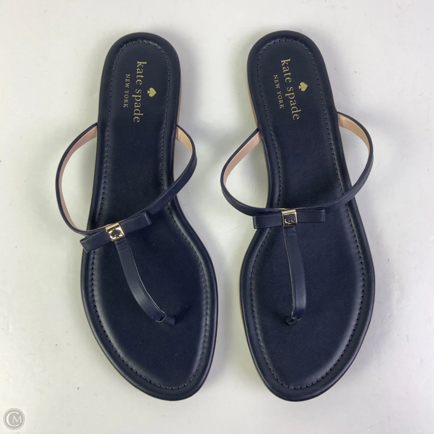 Sandals Designer By Kate Spade In Navy, Size: 11