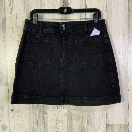Skirt Mini & Short By Madewell In Black, Size: 10