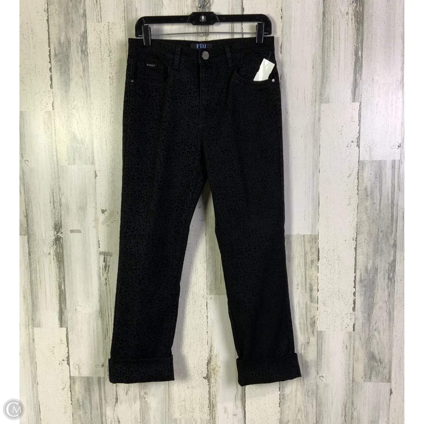 Jeans Straight By French Dressing In Black, Size: 6