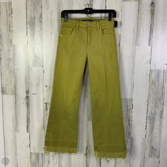 Jeans Straight By Hudson In Green, Size: 0