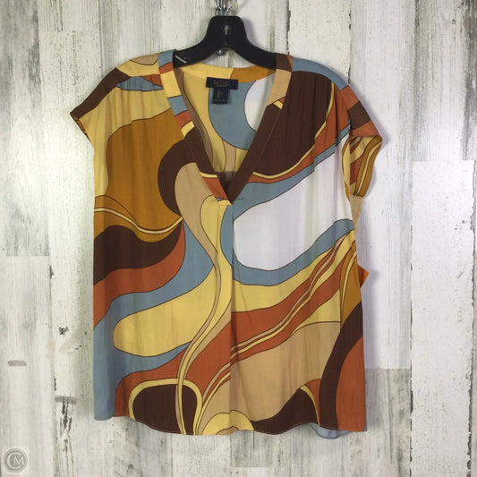 Blouse Sleeveless By Rachel Roy In Brown, Size: L