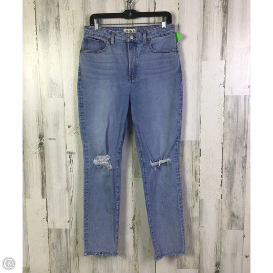 Jeans Skinny By Madewell In Blue Denim, Size: 8