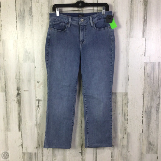 Jeans Straight By Not Your Daughters Jeans In Blue Denim, Size: 10p