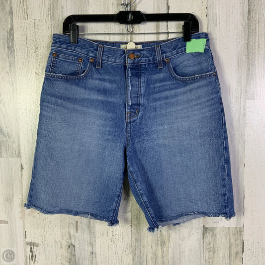 Shorts By Madewell In Blue Denim, Size: 8