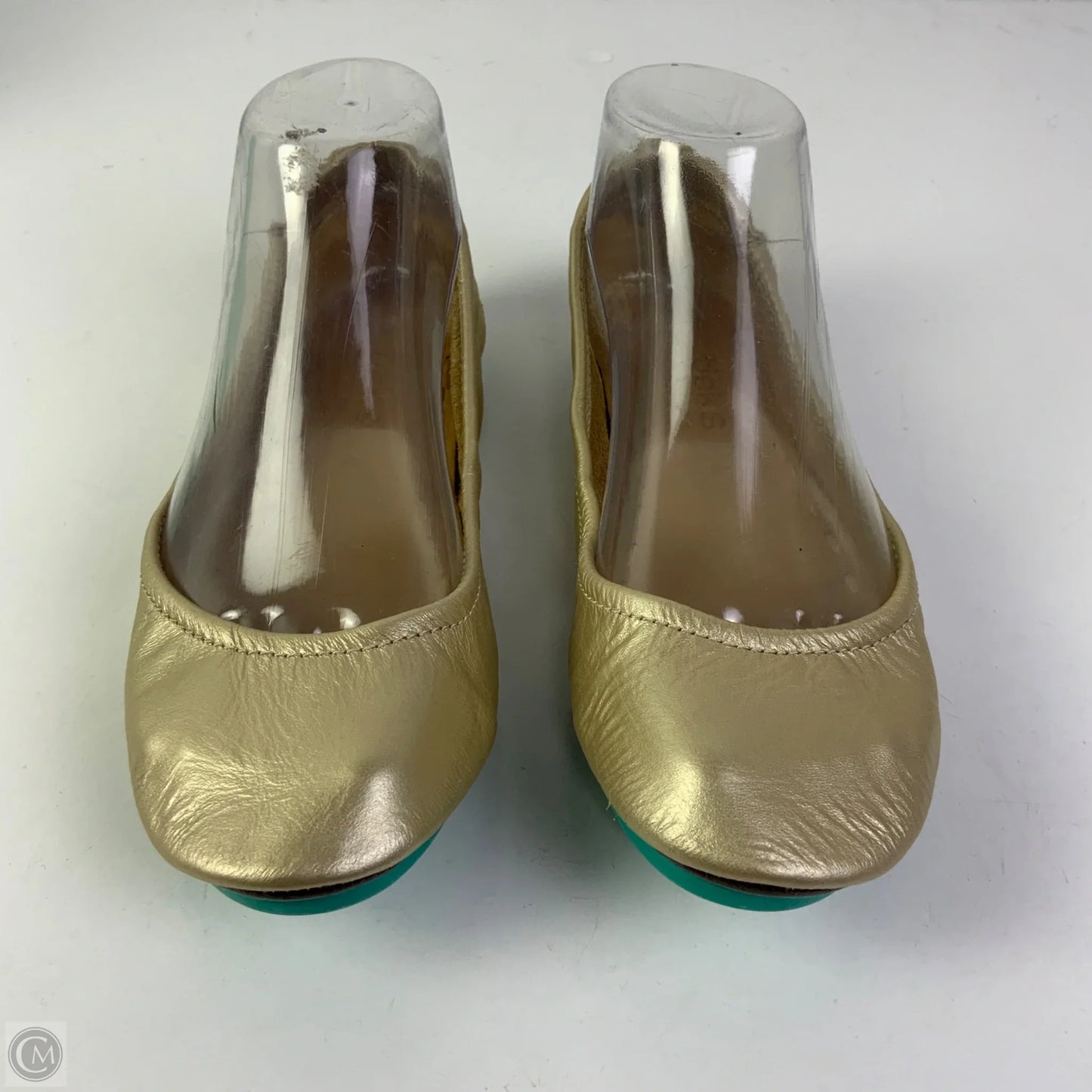 Shoes Flats By Tieks In Gold, Size: 6