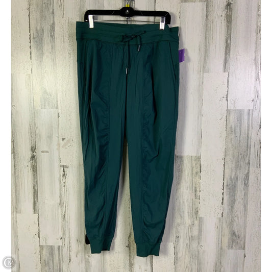 Athletic Pants By Lululemon In Green, Size: 12