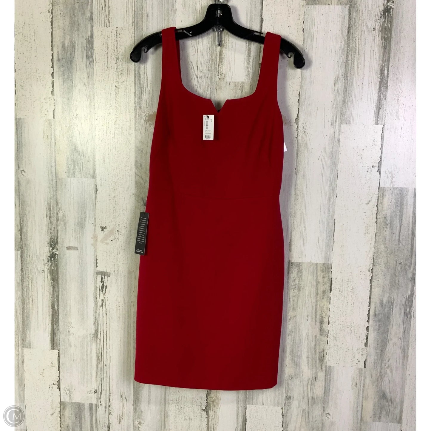 Dress Work By Limited In Red, Size: Xs
