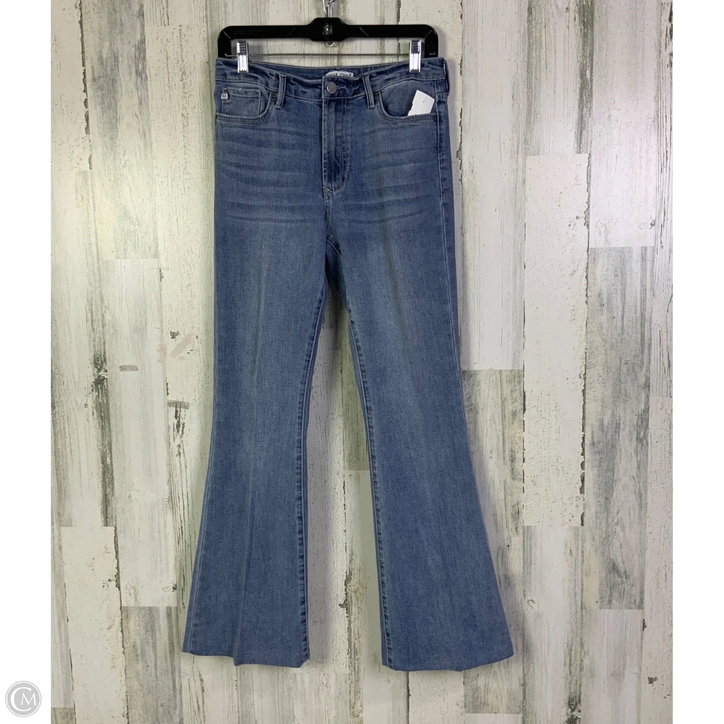Jeans Flared By Dear John In Blue Denim, Size: 4