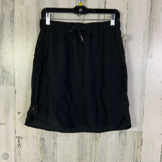 Athletic Skirt By Lululemon In Black, Size: 8