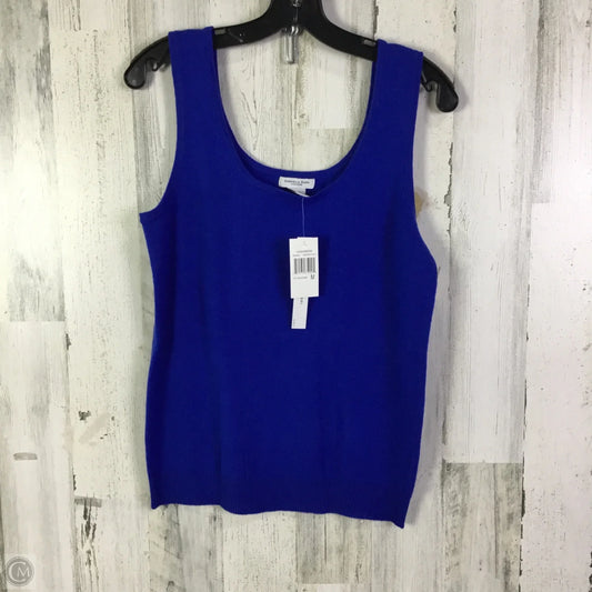 Sweater Cashmere By Clothes Mentor In Blue, Size: M