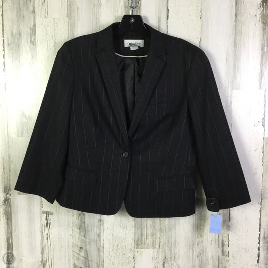 Blazer By Calvin Klein In Black, Size: M