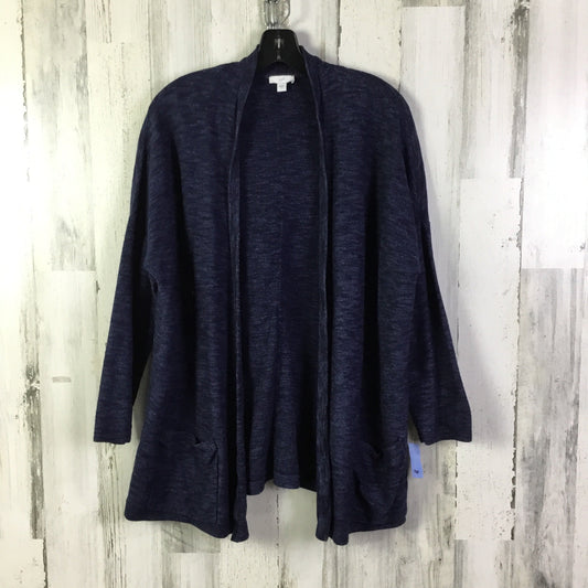 Cardigan By J. Jill In Navy, Size: L