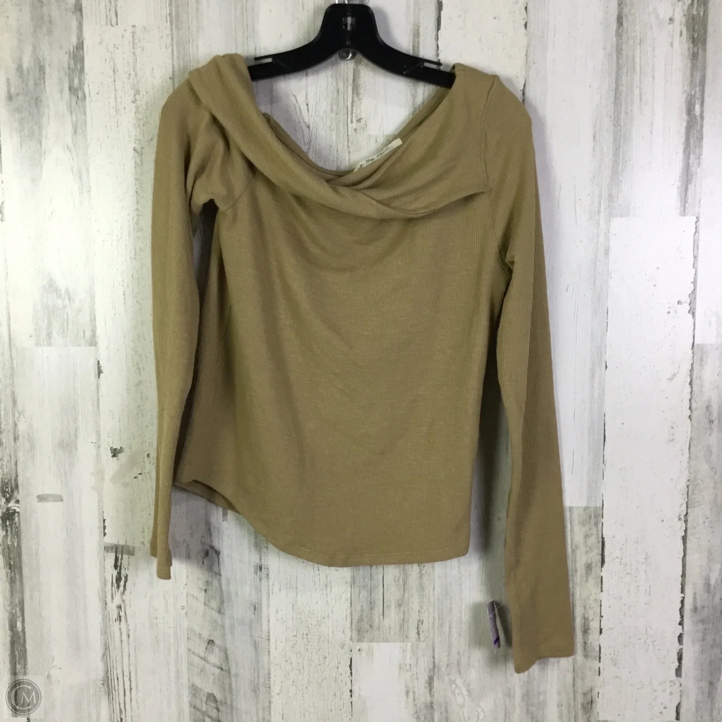 Top Long Sleeve By We The Free In Brown, Size: L