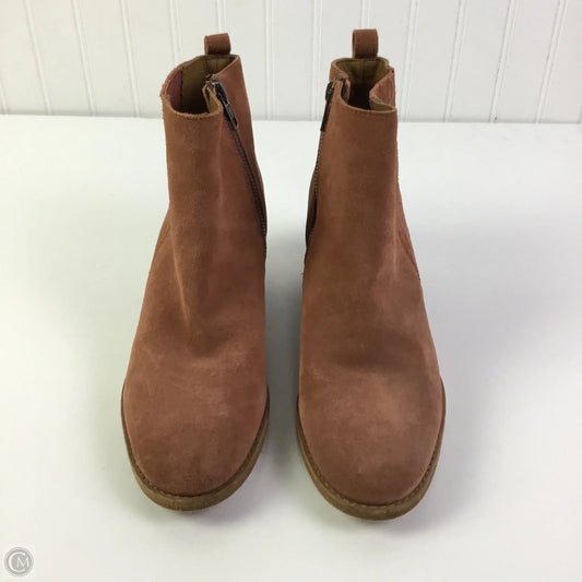 Boots Designer By Frye In Orange, Size: 10