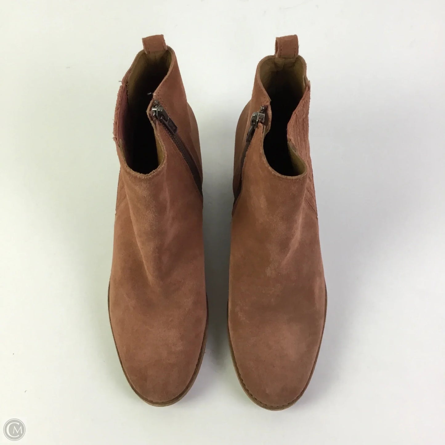 Boots Designer By Frye In Orange, Size: 10