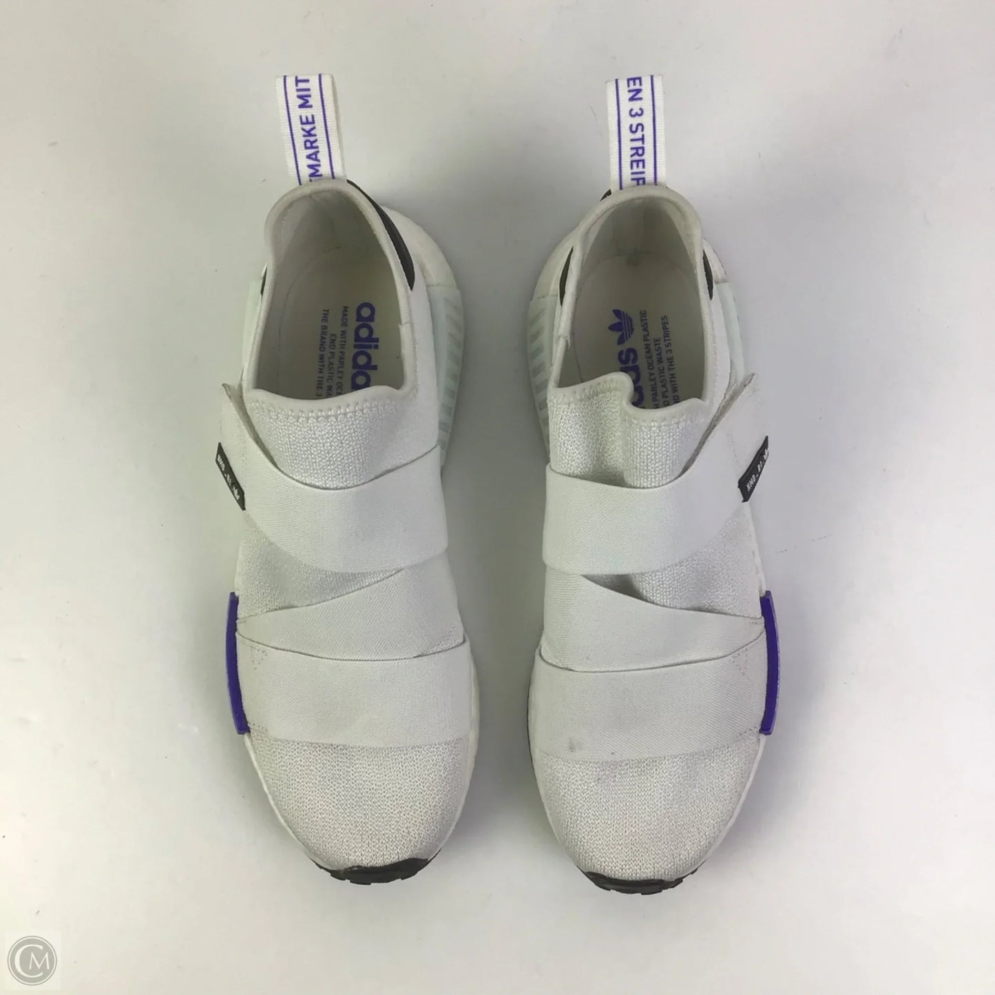 Shoes Athletic By Adidas In White, Size: 10