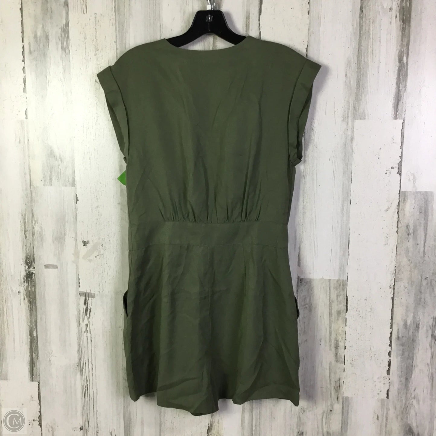 Romper By Express In Green, Size: S