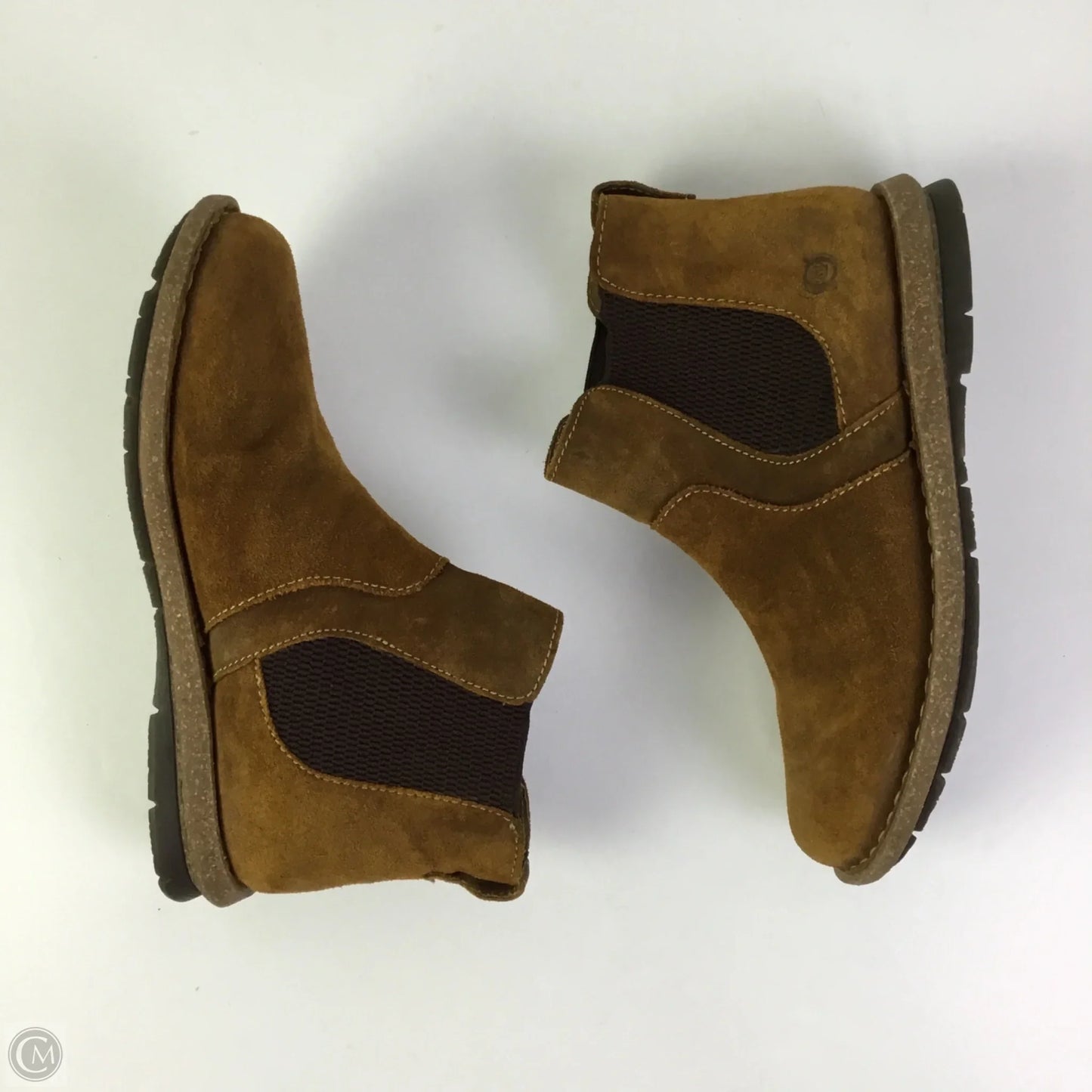 Boots Ankle Flats By Born In Brown, Size: 7.5