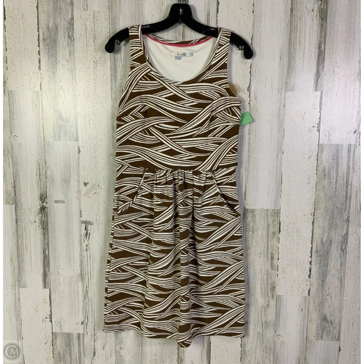 Dress Casual Short By Boden In Black & White, Size: S