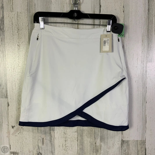 Athletic Skort By Peter Millar In White, Size: S