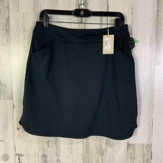Athletic Skort By Peter Millar In Black, Size: M