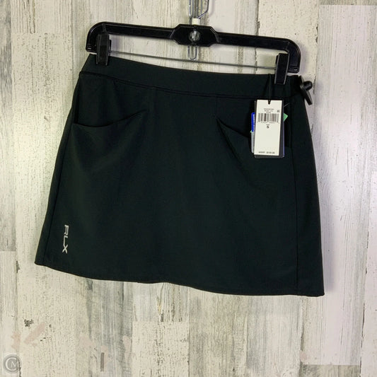 Athletic Skort By Rlx In Black, Size: S