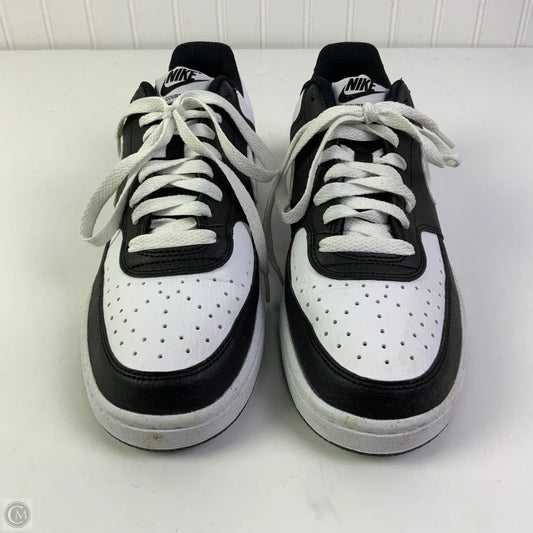 Shoes Sneakers By Nike In Black & White, Size: 8