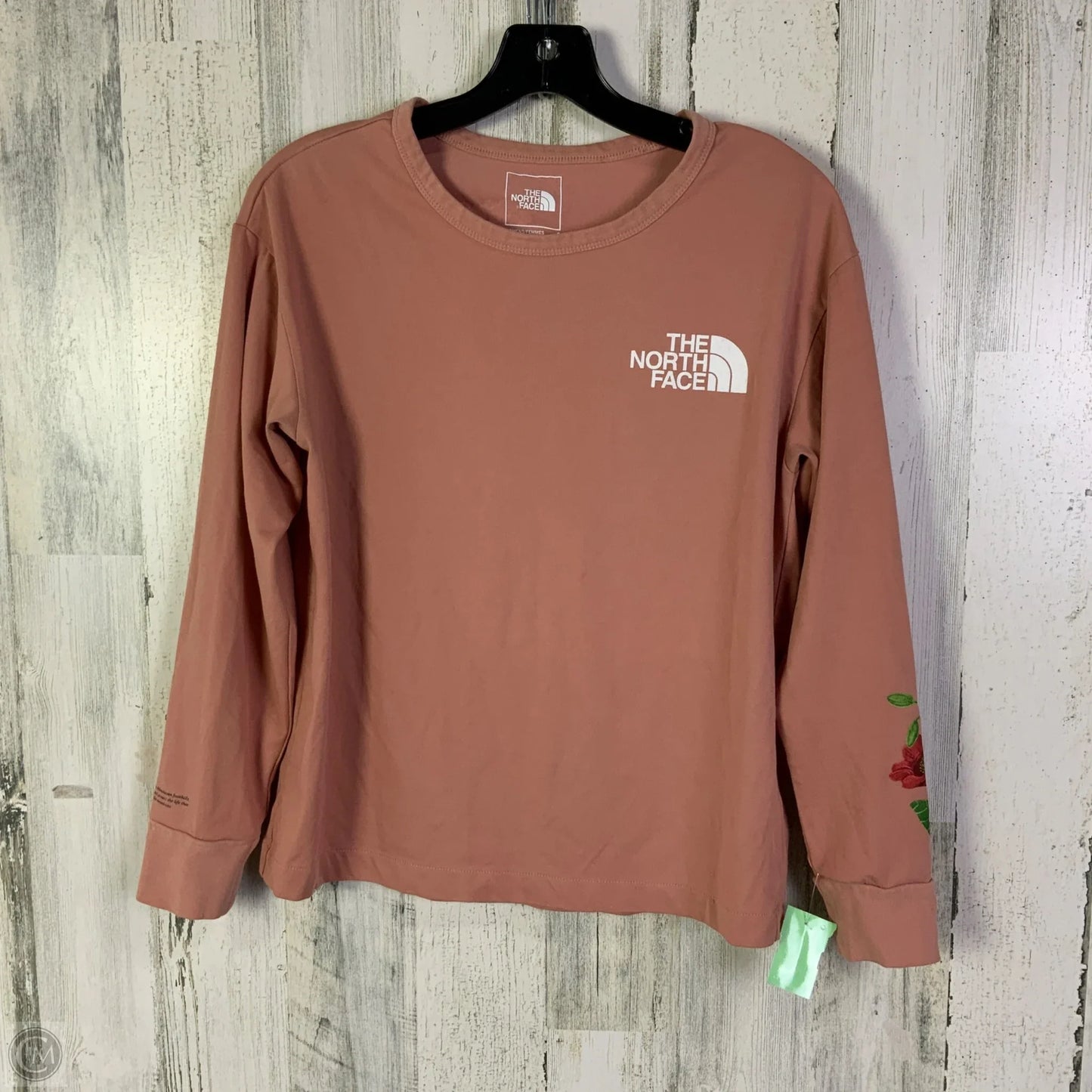 Top Long Sleeve By The North Face In Pink, Size: S