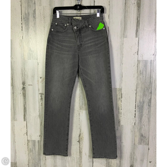 Jeans Straight By Madewell In Grey Denim, Size: 2