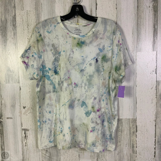 Top Short Sleeve By Polo Ralph Lauren In White, Size: Xl