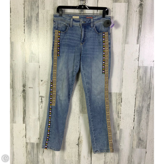 Jeans Skinny By Pilcro In Blue Denim, Size: 6