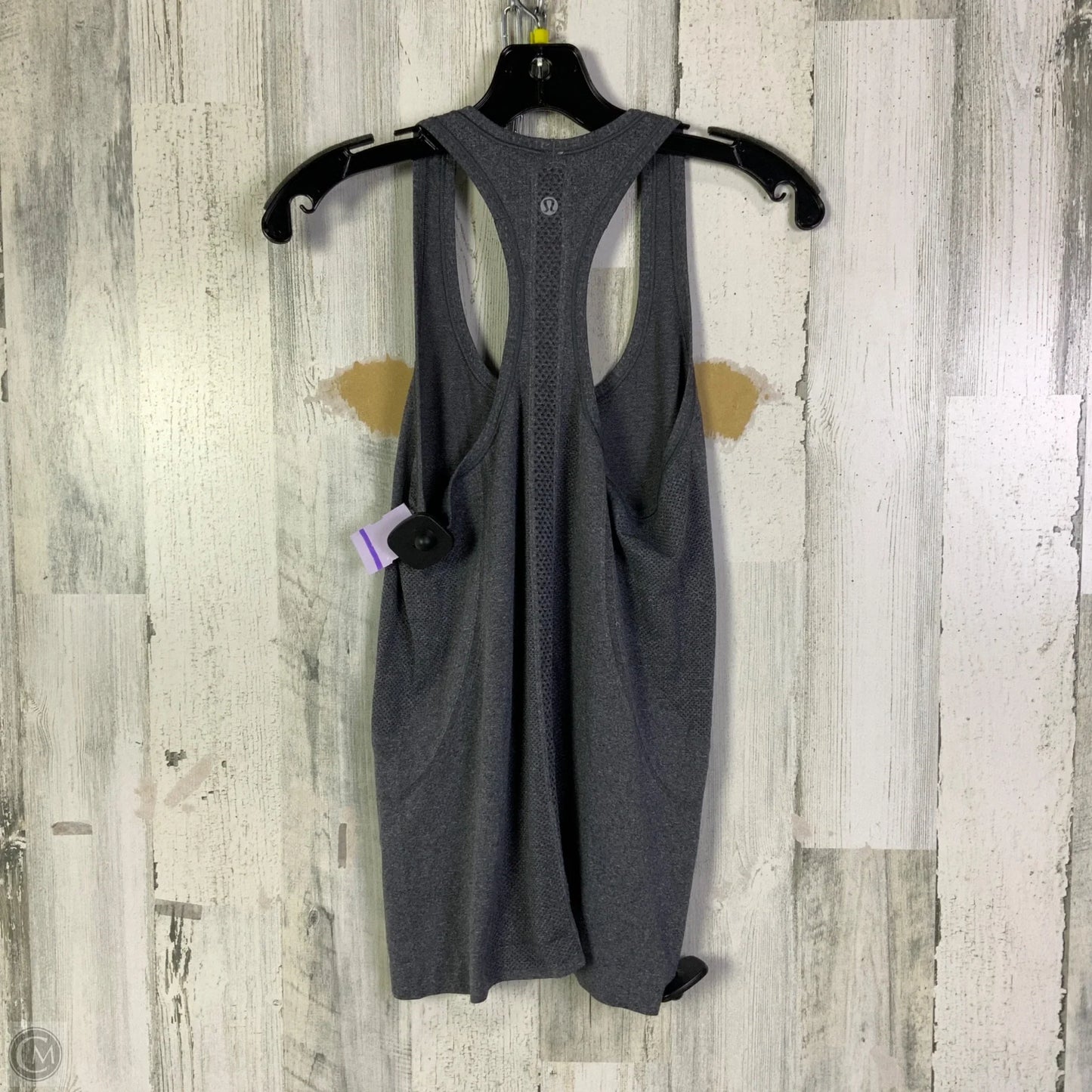 Athletic Tank Top By Lululemon In Grey, Size: 6