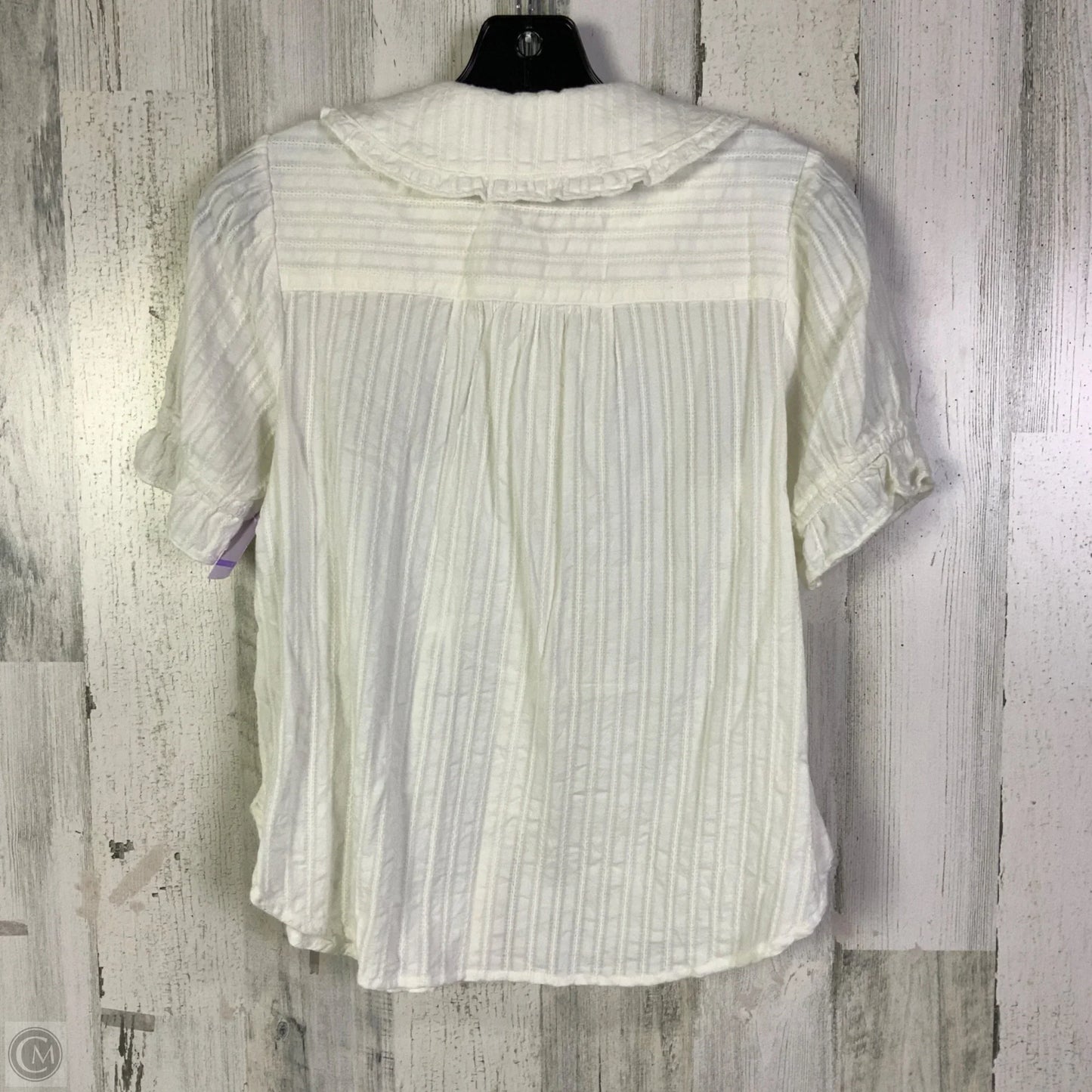 Top Short Sleeve By Pilcro In White, Size: S