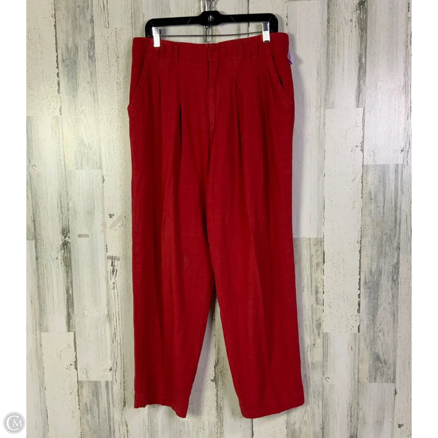 Pants Wide Leg By Free People In Red, Size: 10