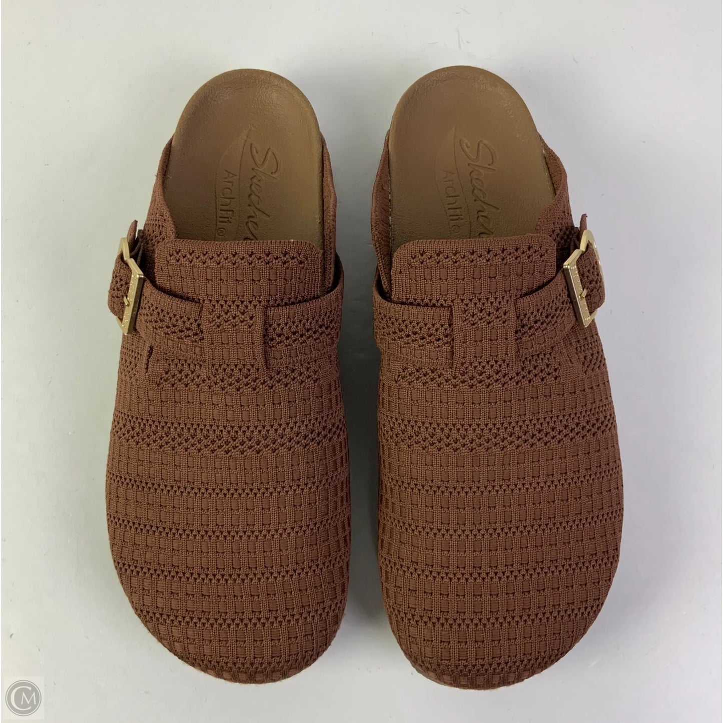 Shoes Flats By Skechers In Brown, Size: 10