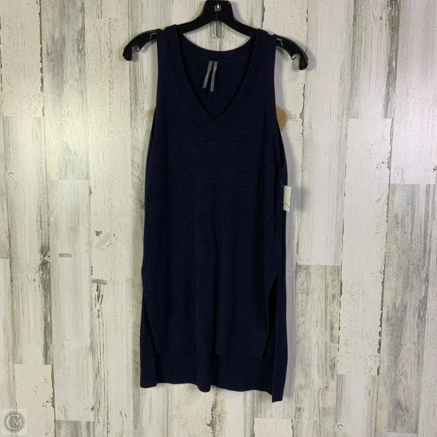 Tunic Sleeveless By Anthropologie In Navy, Size: M