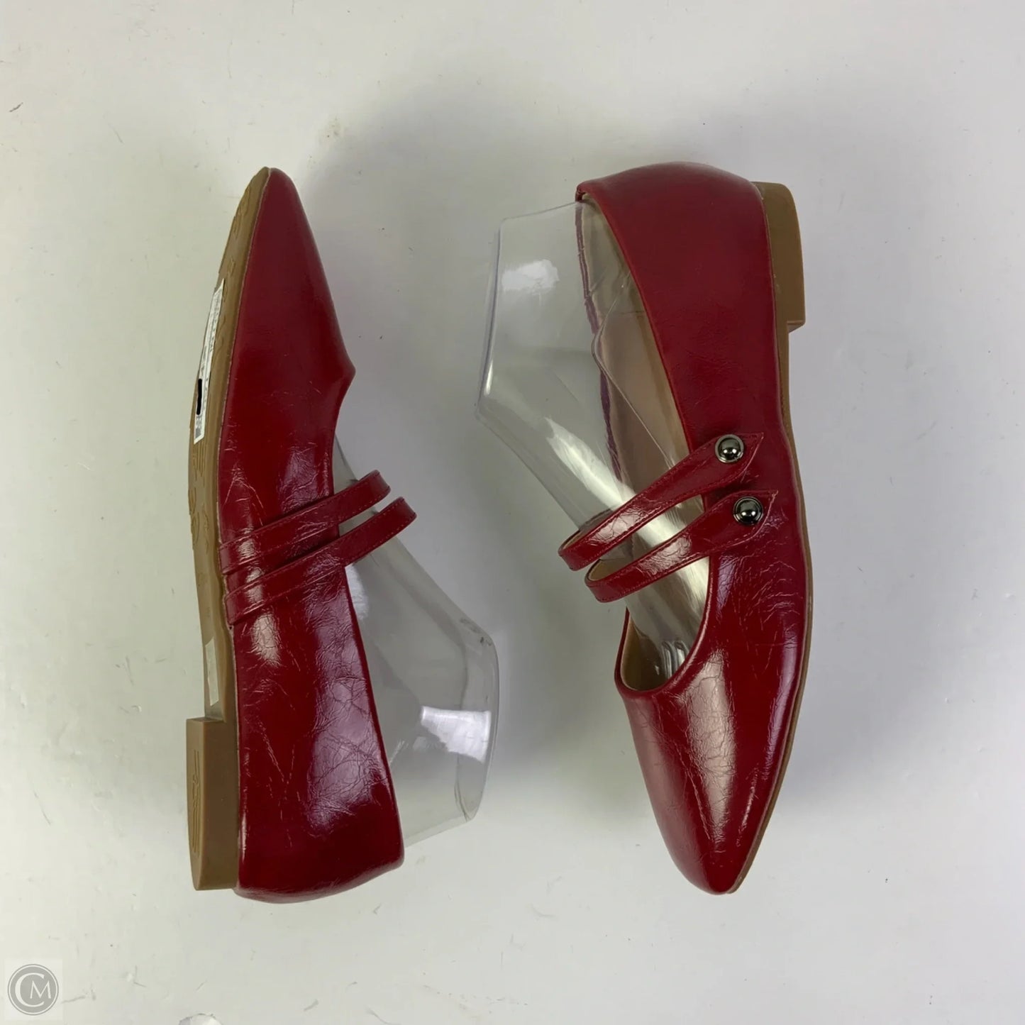 Shoes Flats By Cmc In Red, Size: 8.5