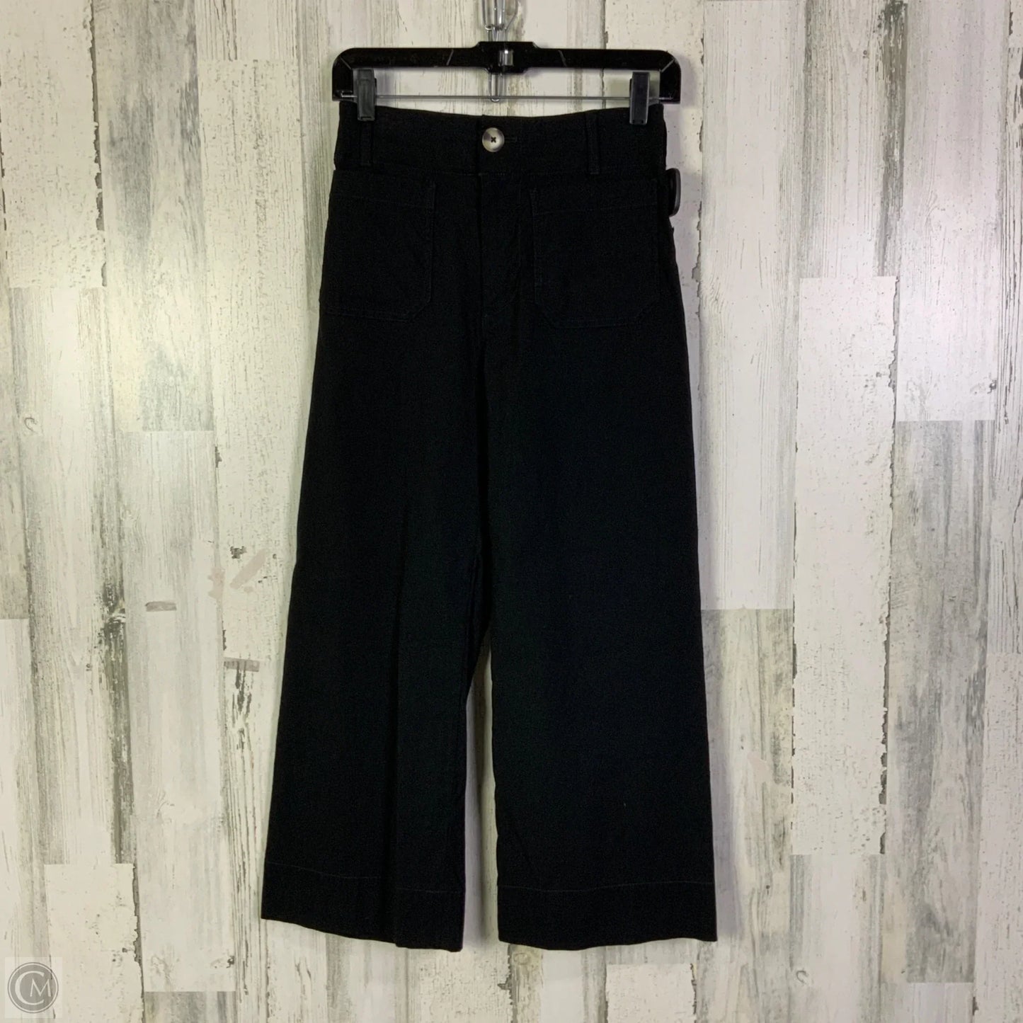 Pants Wide Leg By Maeve In Black, Size: 0p