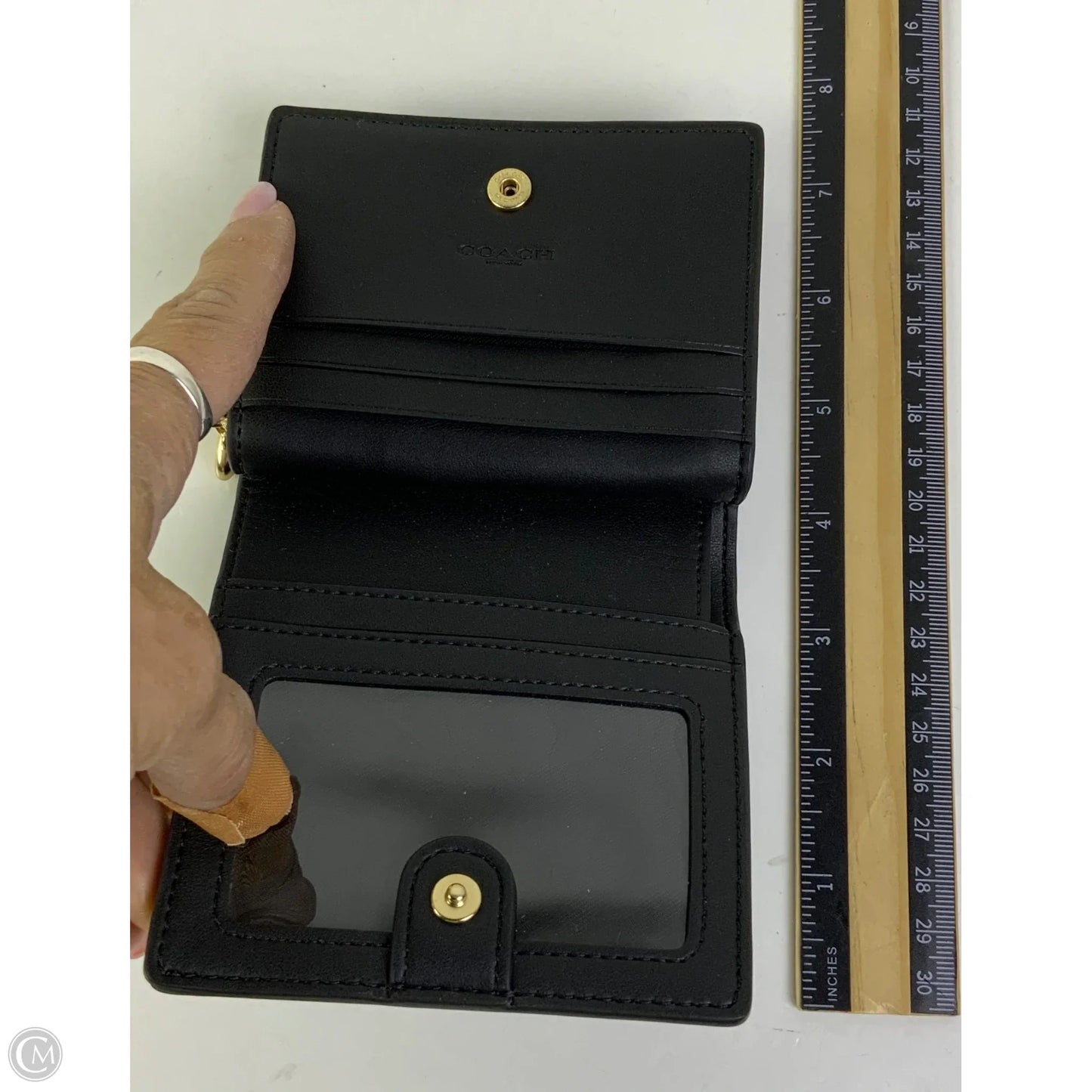 Wallet Designer By Coach, Size: Small