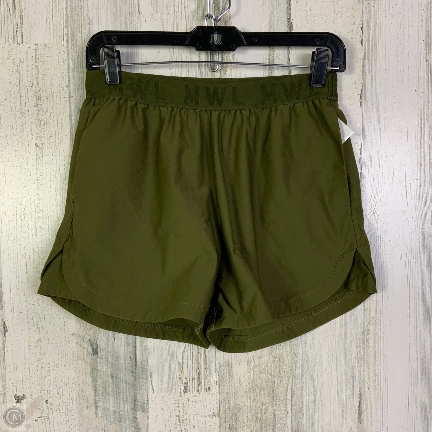 Athletic Shorts By Madewell In Green, Size: S