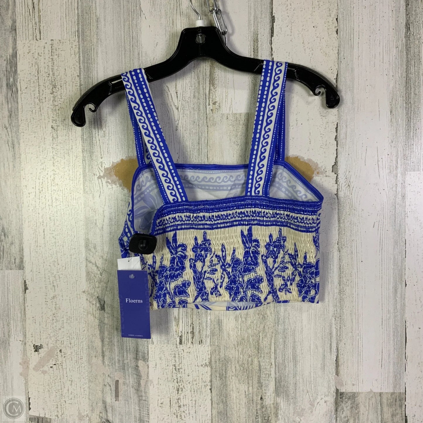 Skirt Set 2pc By Clothes Mentor In Blue & White, Size: S