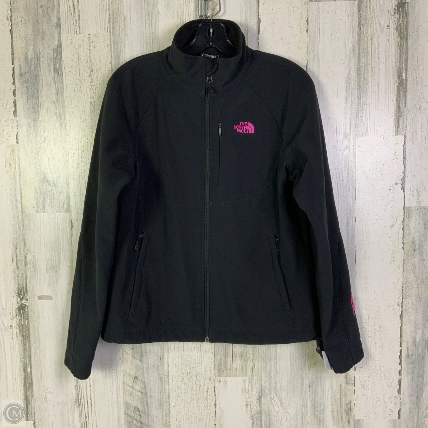 Athletic Jacket By The North Face In Black, Size: M