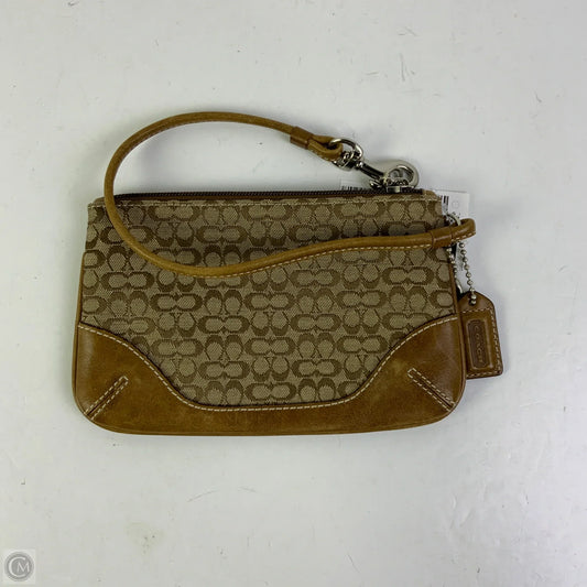Coin Purse Designer By Coach, Size: Medium