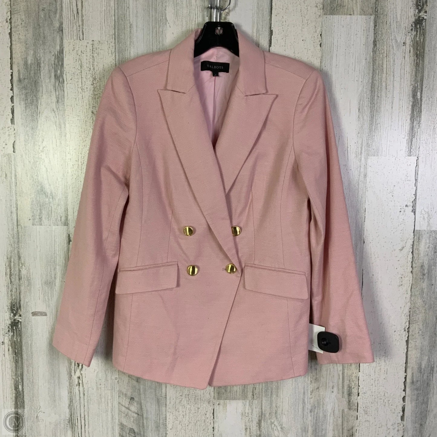 Blazer By Talbots In Pink, Size: S