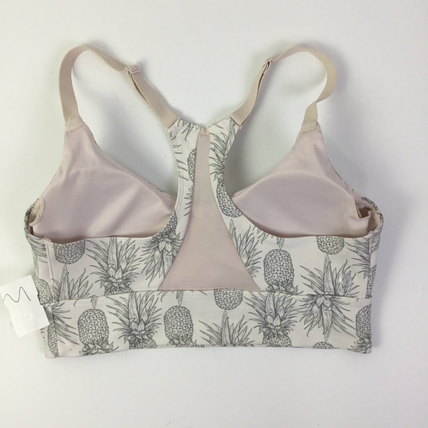 Athletic Bra By Wildfox In White, Size: L