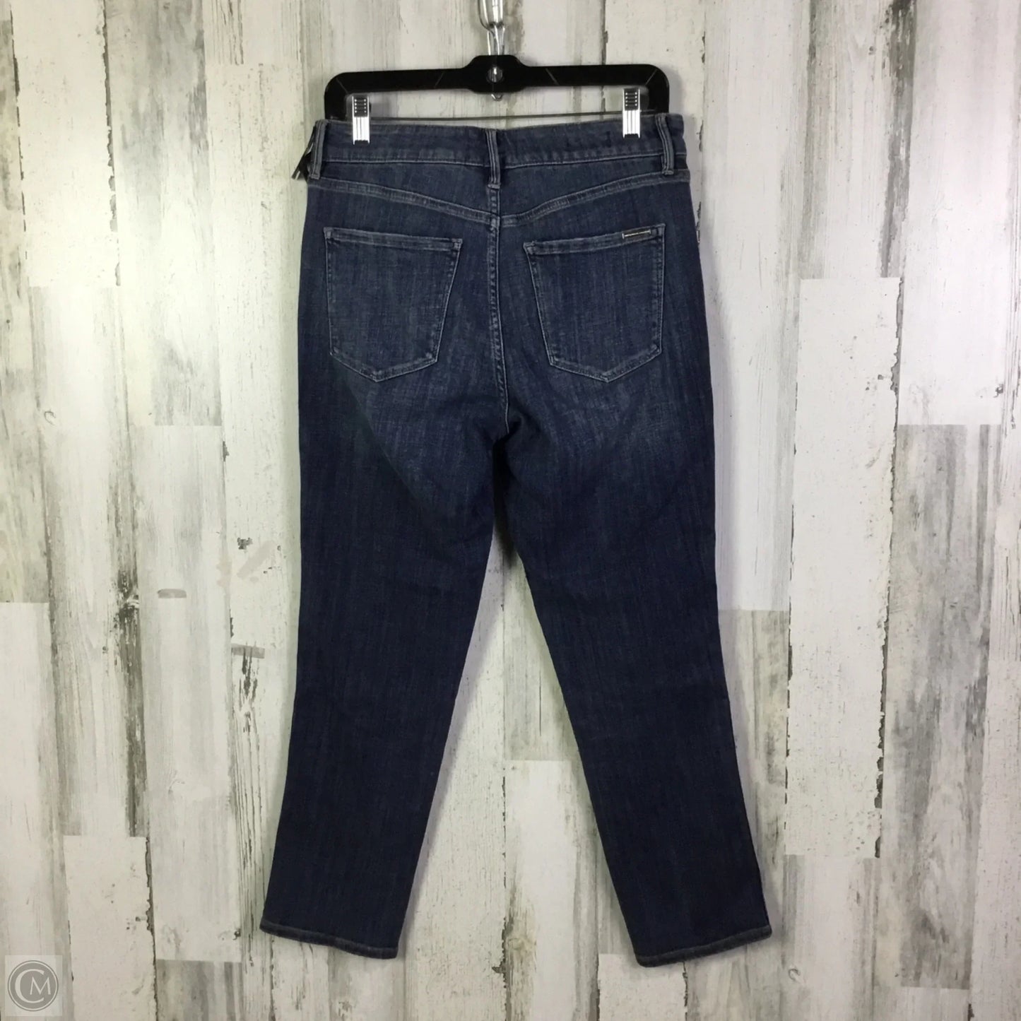 Jeans Straight By White House Black Market In Blue Denim, Size: 8